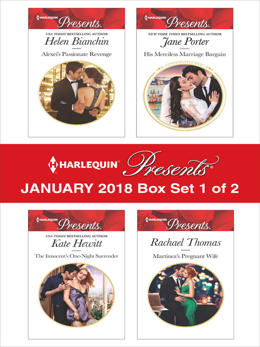 Title details for Harlequin Presents January 2018--Box Set 1 of 2 by Helen Bianchin - Available